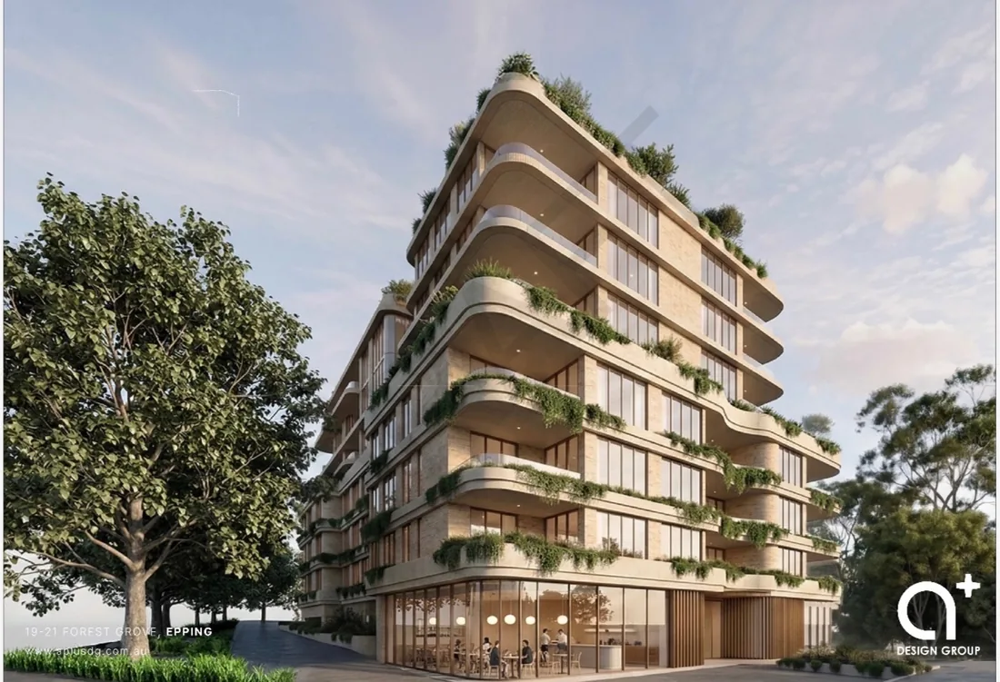 Epping development — street elevation